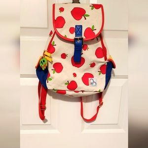 Disney ILY 4ever Snow White Apple Mini Backpack 12.5" X 9.5" X 4.5"